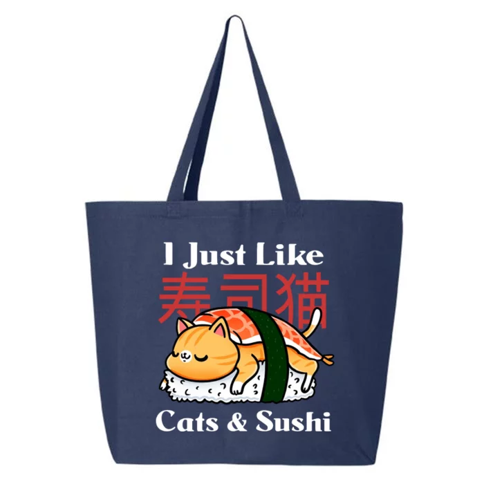 I Just Like Cats And Sushi 25L Jumbo Tote