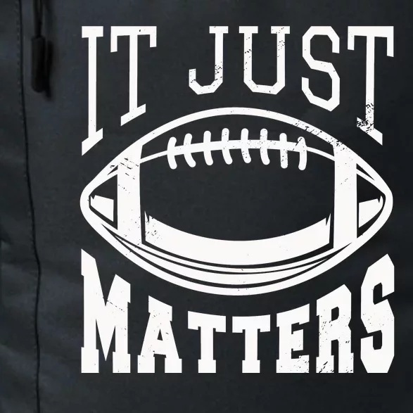 It Just Matters Football Daily Commute Backpack