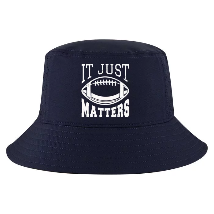 It Just Matters Football Cool Comfort Performance Bucket Hat