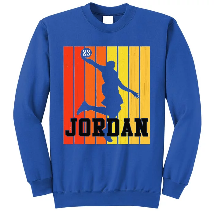 Im Jordan Name Basketball Player Gift Tall Sweatshirt