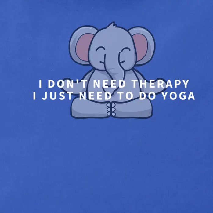 I Just Need To Do Yoga Elephant Pilates Funny Gift Zip Tote Bag