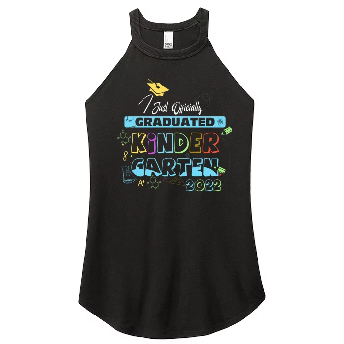 I Just Officially Graduated Kindergarten Women’s Perfect Tri Rocker Tank