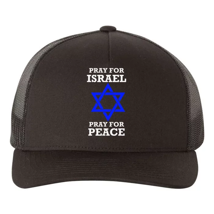 Israel Jerusalem Peaceful Prayers Yupoong Adult 5-Panel Trucker Hat