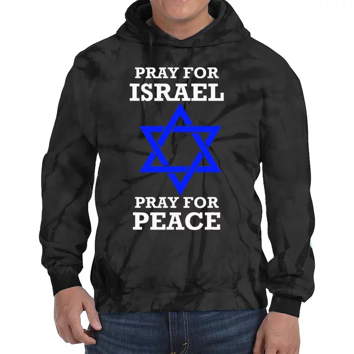 Israel Jerusalem Peaceful Prayers Tie Dye Hoodie