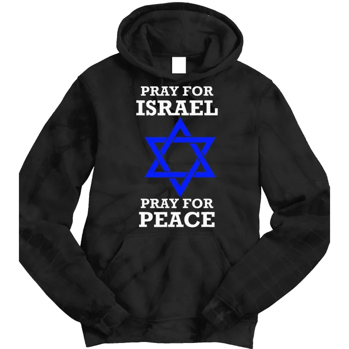 Israel Jerusalem Peaceful Prayers Tie Dye Hoodie