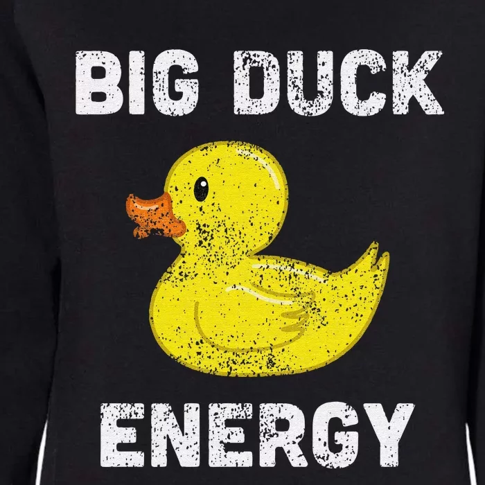 I Just Really Like Ducks Funny Rubber Duck Lover Womens California Wash Sweatshirt