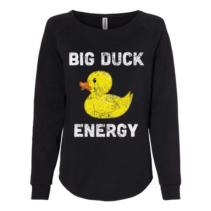 I Just Really Like Ducks Funny Rubber Duck Lover Womens California Wash Sweatshirt