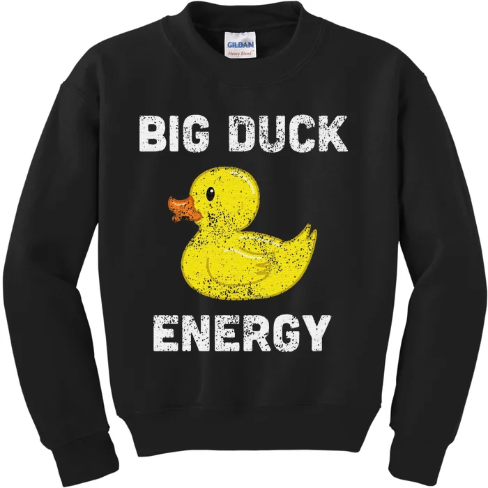 I Just Really Like Ducks Funny Rubber Duck Lover Kids Sweatshirt