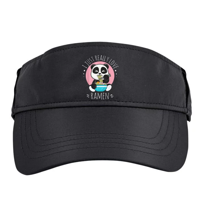 I Just Really Love Ra Kawaii Anime Panda Cute Manga Love Adult Drive Performance Visor