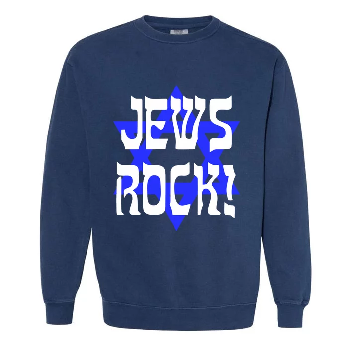 Israel Jews Rock Garment-Dyed Sweatshirt