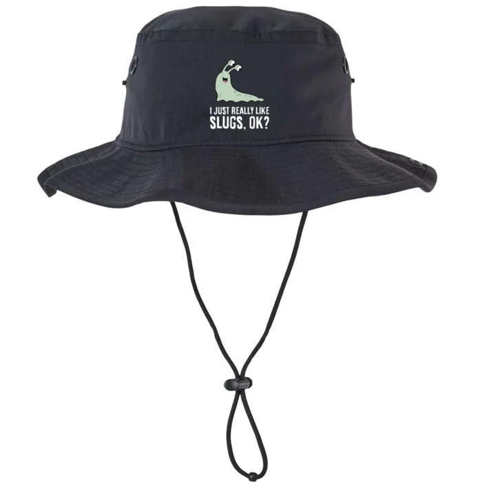 I Just Really Like Slugs Ok Funny Slug Legacy Cool Fit Booney Bucket Hat