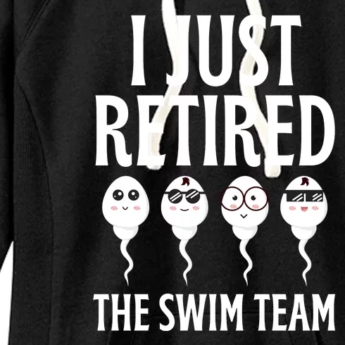 I Just Retired The Swim Team Women's Fleece Hoodie