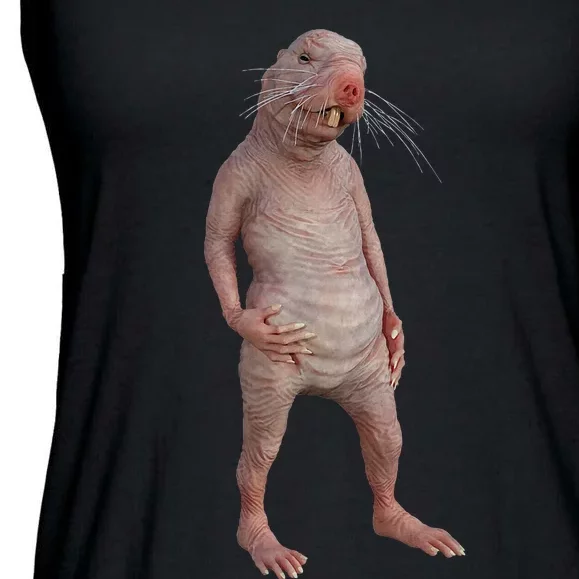 I Just Really Like Naked Moles Ok Funny Naked Mole Rat Ladies Essential Flowy Tank