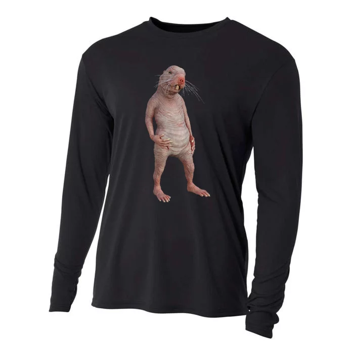 I Just Really Like Naked Moles Ok Funny Naked Mole Rat Cooling Performance Long Sleeve Crew