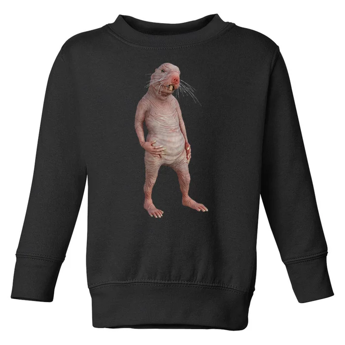 I Just Really Like Naked Moles Ok Funny Naked Mole Rat Toddler Sweatshirt