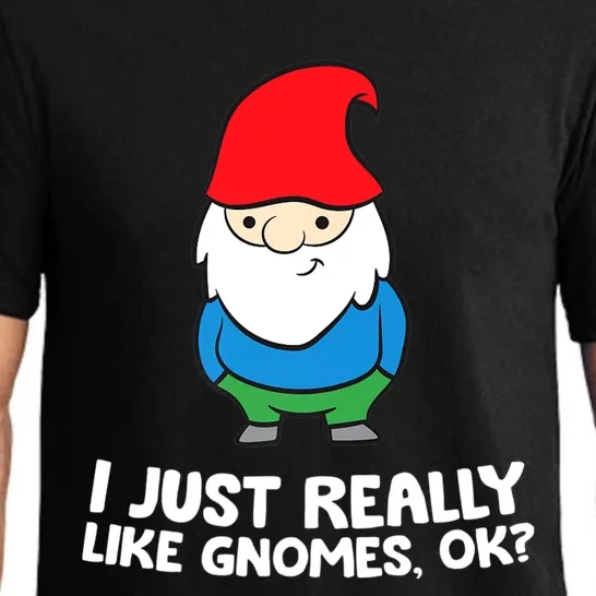 I Just Really Like Gnomes, Ok? Garden Gnome Pajama Set