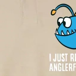 I Just Really Like Anglerfishes Ok? Angler Fish Softstyle Adult Sport Polo