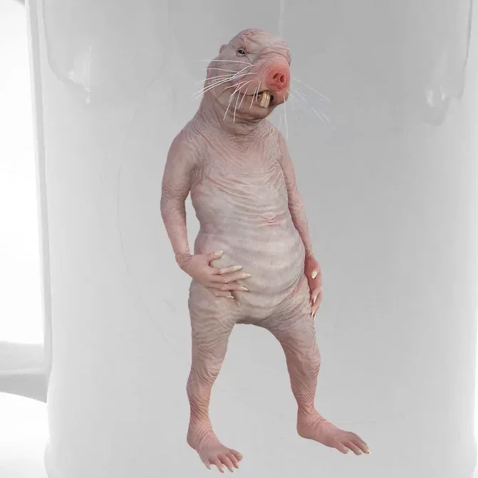 I Just Really Like Naked Moles Ok Funny Naked Mole Rat Front & Back Beer Stein