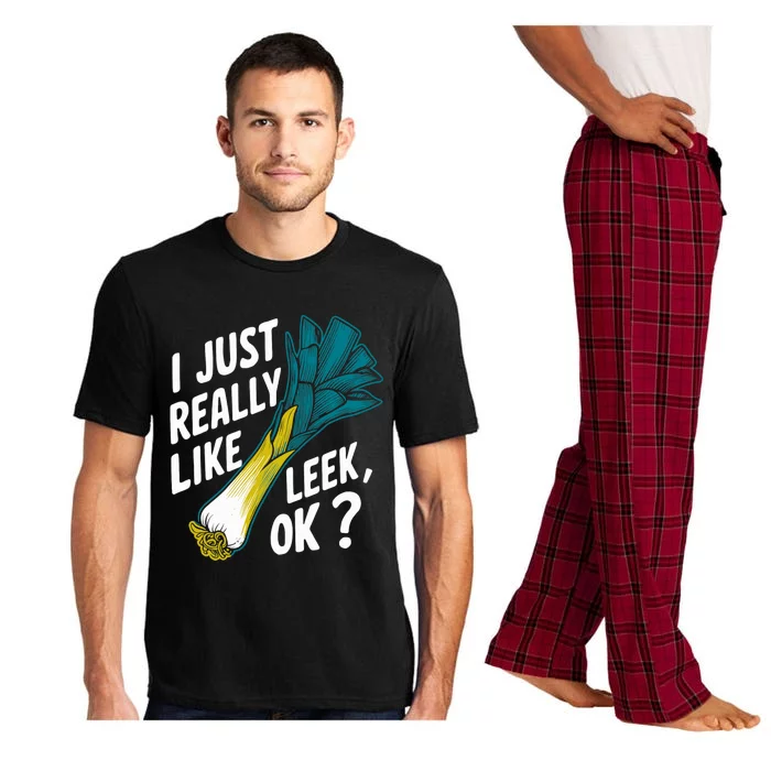 IM Just Really Into Leek Ok Pajama Set