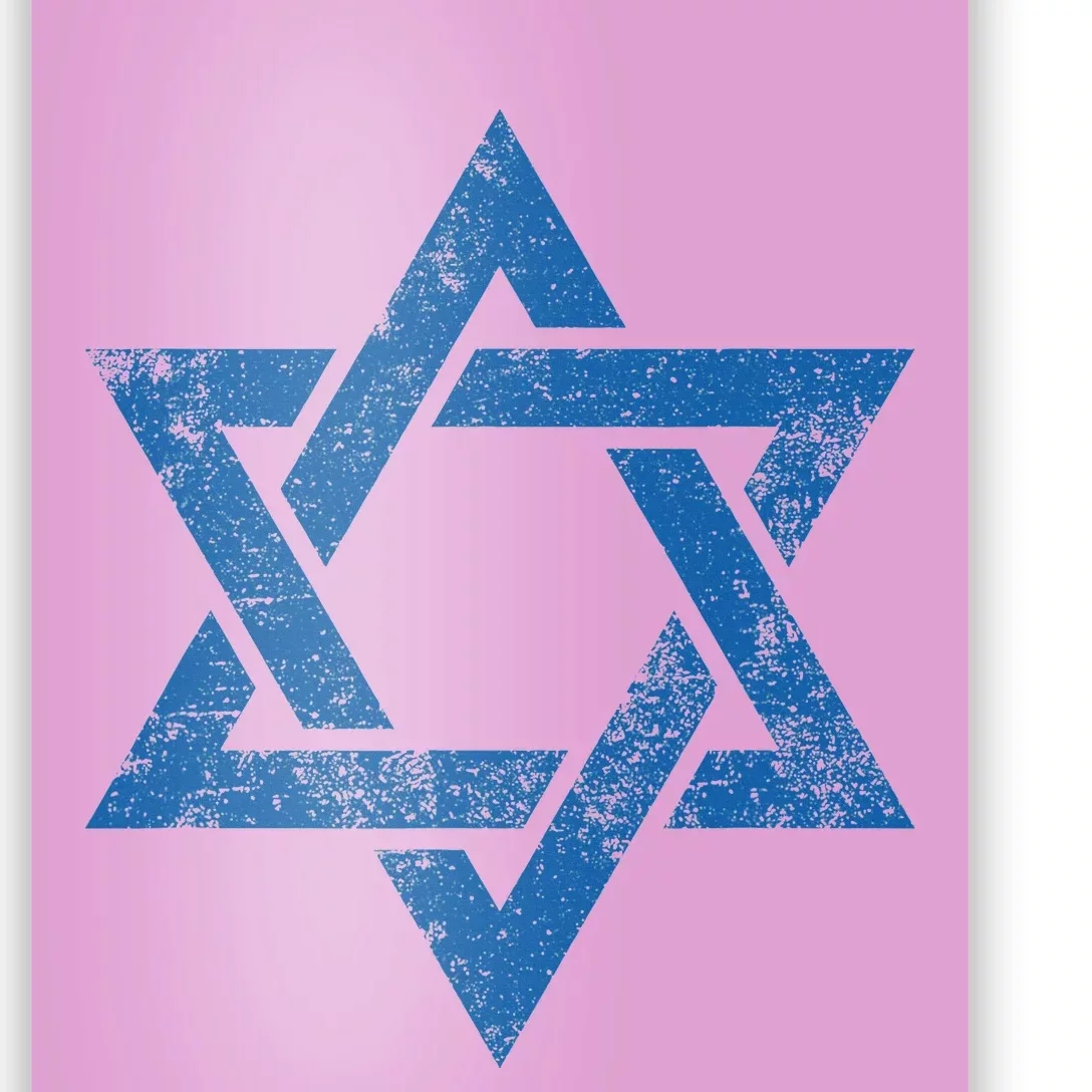 Israel Jewish Symbol Star Of David Poster