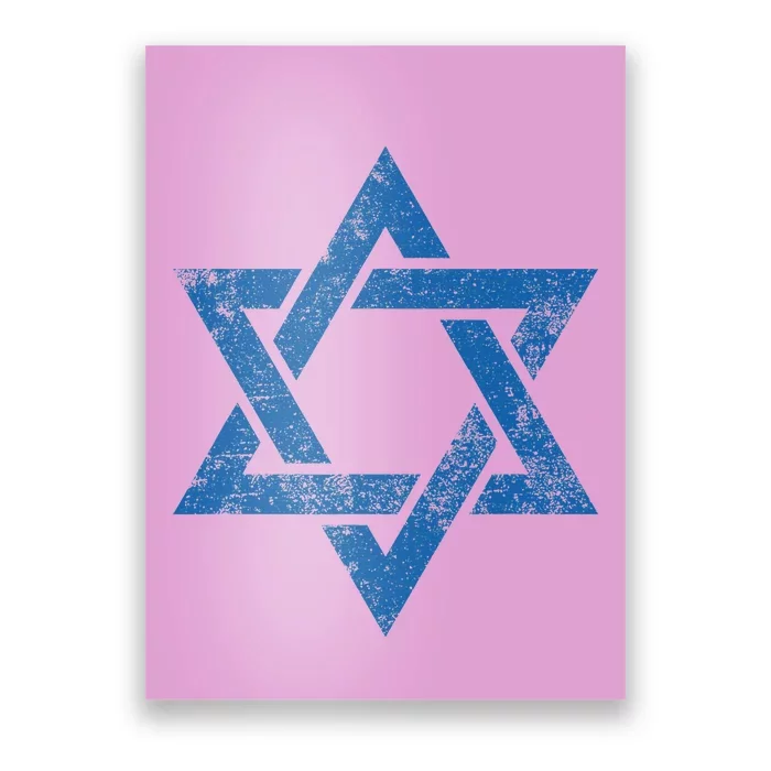 Israel Jewish Symbol Star Of David Poster