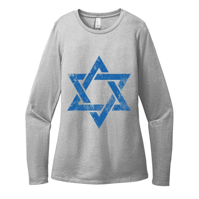 Israel Jewish Symbol Star Of David Womens CVC Long Sleeve Shirt