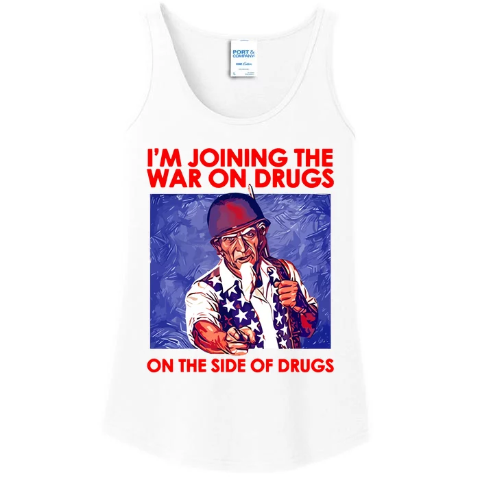 IM Joining The War On Drugs On The Side Of The Drugs Ladies Essential Tank