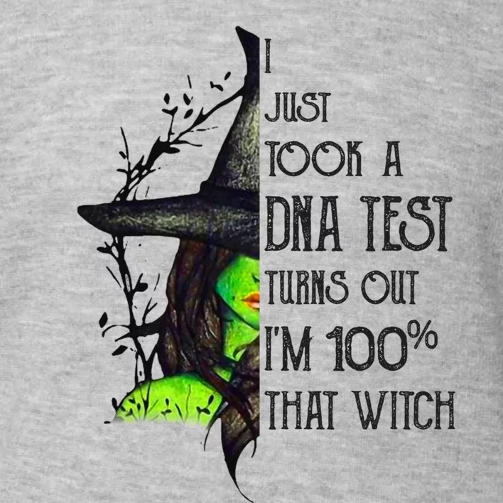 I Just Took A Dna Test Turns Out Im 100% That Witch Funny Great Gift Toddler Sweatshirt