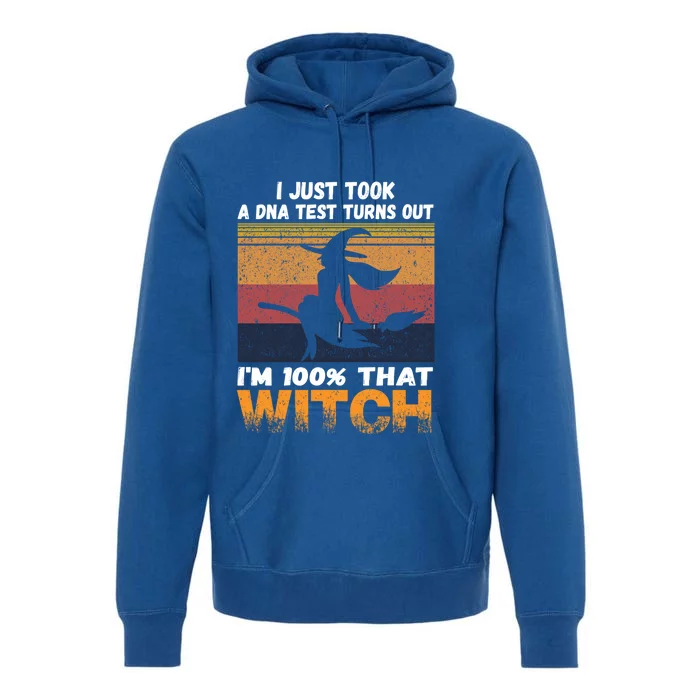 I Just Took A Dna Test Turns Out Im % That Witch Halloween Meaningful Gift Premium Hoodie