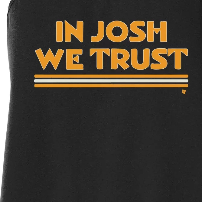 In Josh We Trust Women's Racerback Tank