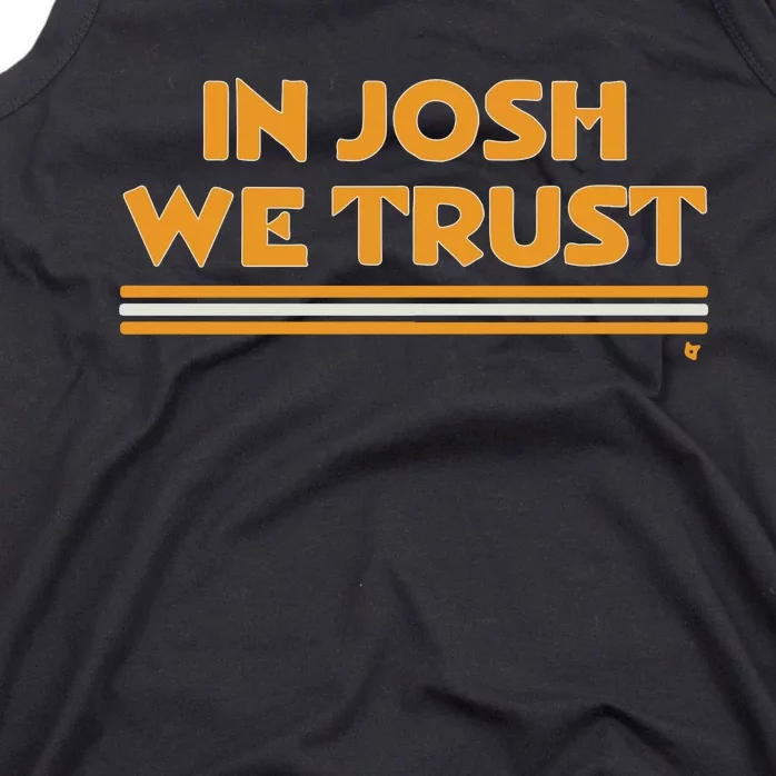 In Josh We Trust Tank Top