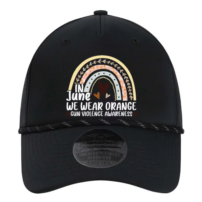 In June We Wear Orange End Gun Violence Awareness Rainbow Performance The Dyno Cap