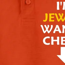 IM Jewish Wanna Check? Hebrew Jews Passover Jewish Dry Zone Grid Performance Polo