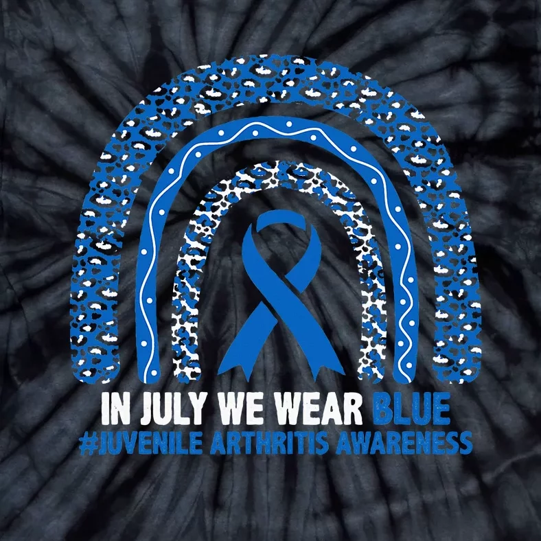 In July We Wear Blue Juvenile Arthritis Tie-Dye T-Shirt