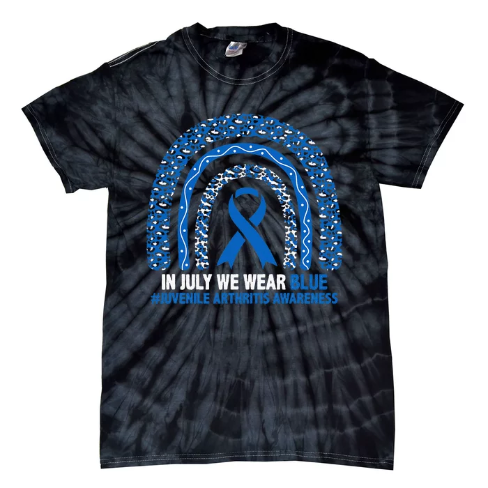 In July We Wear Blue Juvenile Arthritis Tie-Dye T-Shirt