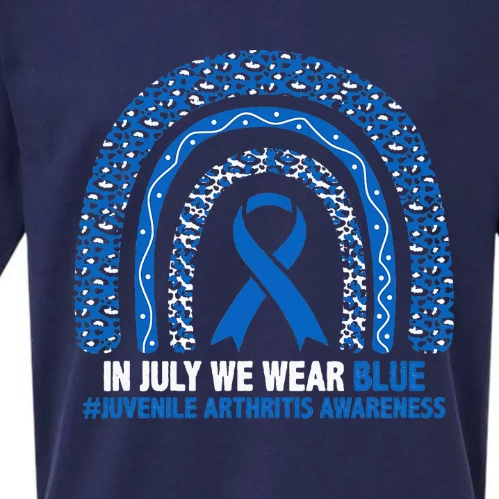 In July We Wear Blue Juvenile Arthritis Sueded Cloud Jersey T-Shirt