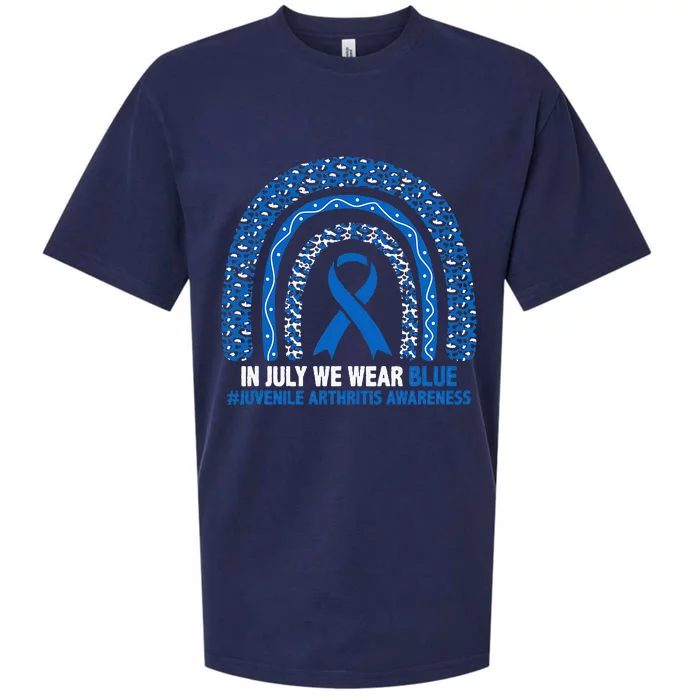 In July We Wear Blue Juvenile Arthritis Sueded Cloud Jersey T-Shirt