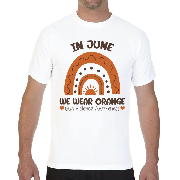 In June Wear Orange Gun Violence Awareness Comfort Colors T-Shirt