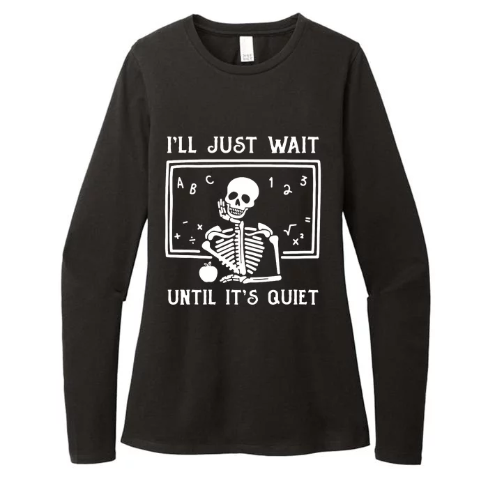 ILl Just Wait Until ItS Quiet Womens CVC Long Sleeve Shirt