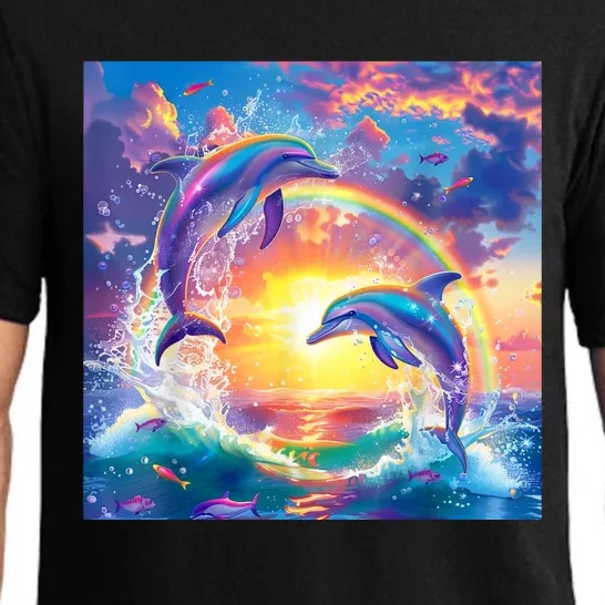 I Just Wanna Be Part Of Your Symphony Symphony Dolphin Meme Pajama Set