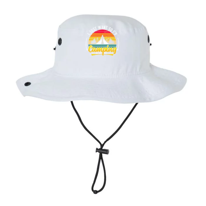 I Just Want To Go Camping And Take Naps Great Gift Legacy Cool Fit Booney Bucket Hat