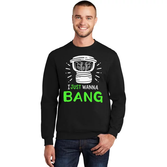 I Just Wanna Bang Car Audio Technician Sweatshirt