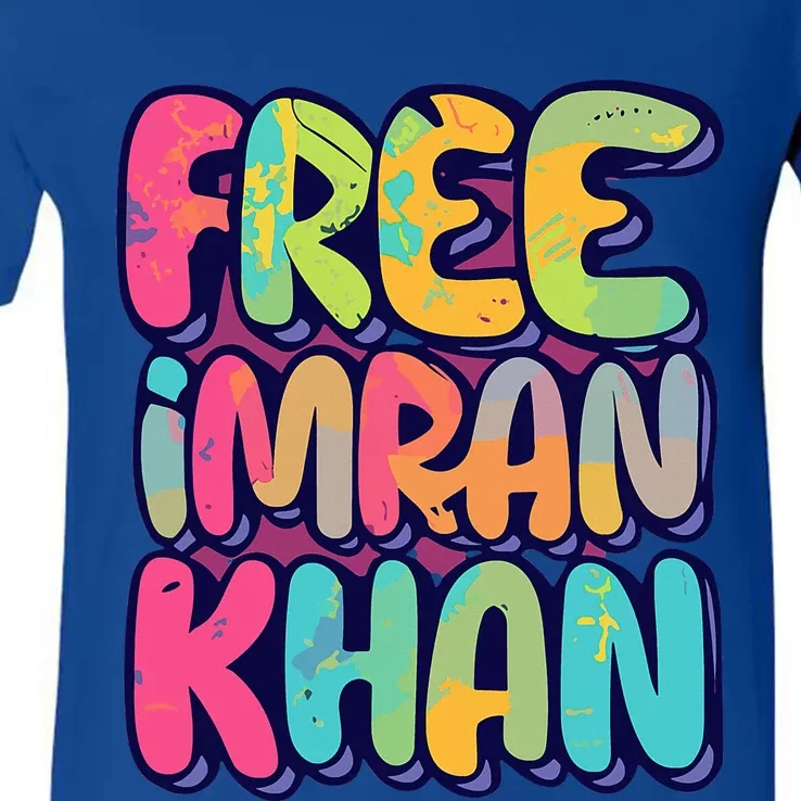 Imran Khan Absolutely Not PTI Pakistan Prime Minister V-Neck T-Shirt