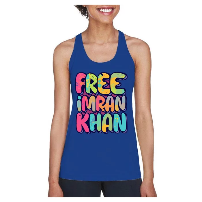 Imran Khan Absolutely Not PTI Pakistan Prime Minister Women's Racerback Tank