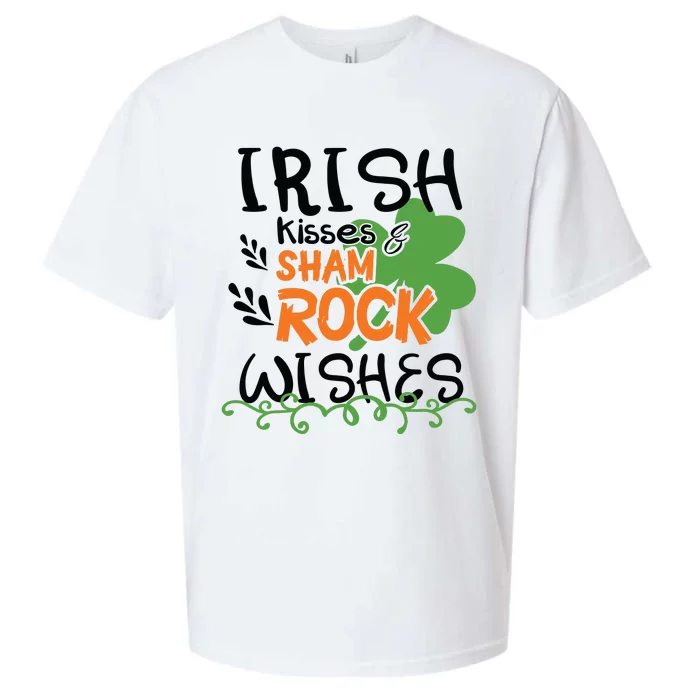 Irish Kisses And Shamrock Wishes Sueded Cloud Jersey T-Shirt