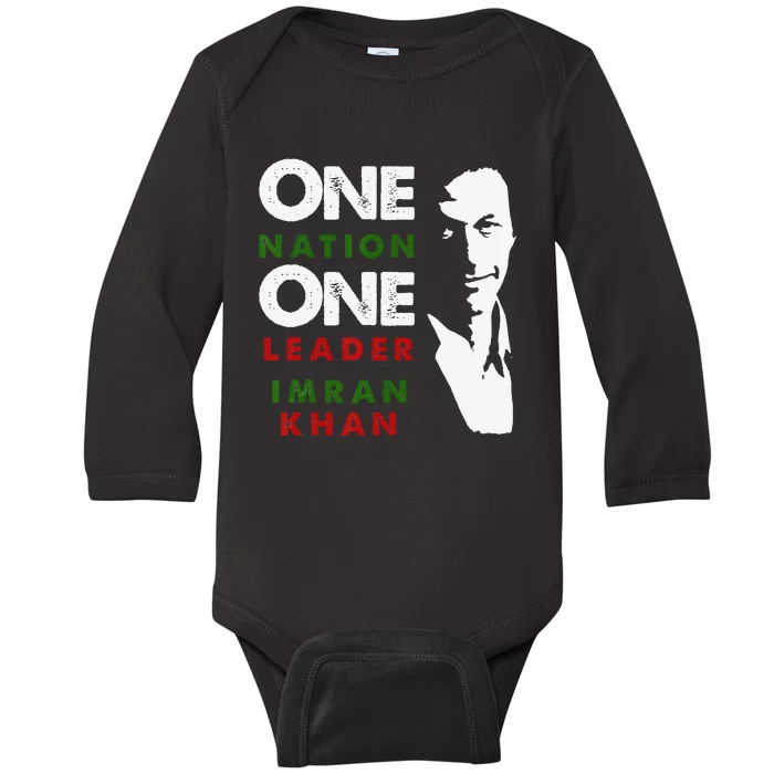 Imran Khan Absolutely Not PTI Pakistan Prime Minister Baby Long Sleeve Bodysuit