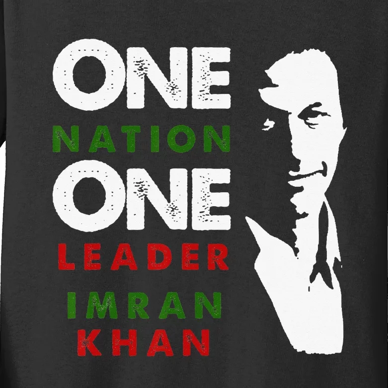 Imran Khan Absolutely Not PTI Pakistan Prime Minister Kids Long Sleeve Shirt