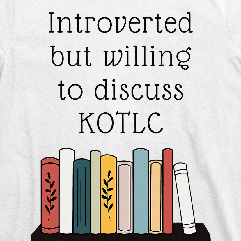 Introverted Kotlc Book Series Fan Sophie Foster Fan T-Shirt