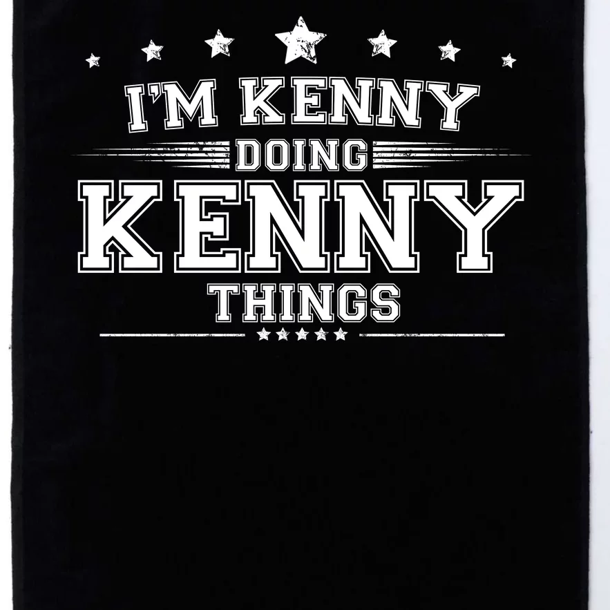 Im Kenny Doing Kenny Things Platinum Collection Golf Towel