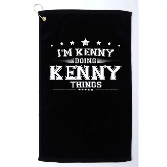 Im Kenny Doing Kenny Things Platinum Collection Golf Towel